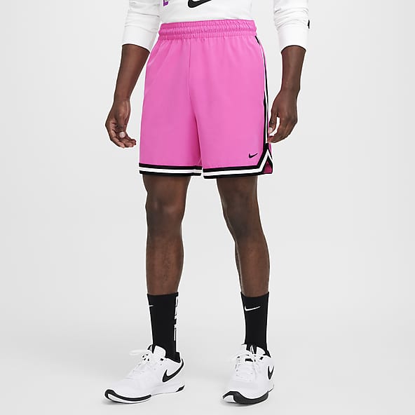 Mens Pink Basketball Shorts. Nike